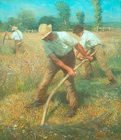 The Mowers by George Clausen